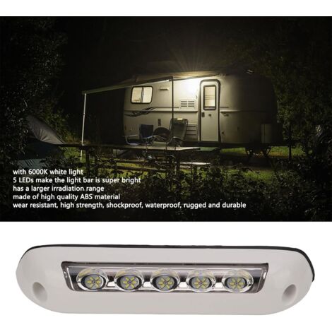 MINKUROW Universal Led Rv Toldo Luces 12v Luces Exteriores Impermeables