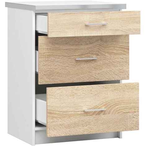 Niedriger K Chenschrank K Chenschrank Cm S Wei White Eiche