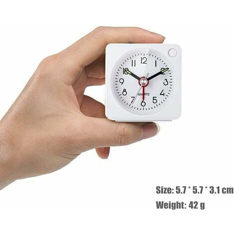 Reloj Despertador De Viaje Anal Gico Cl Sico Con Funci N De Repetici N