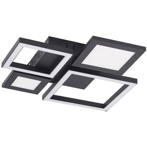 Lucande Narumi Led Plafoniera Cct Cm Nero