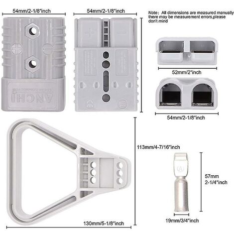 A V Battery Connector Awg Quick Connect Battery Modular Power