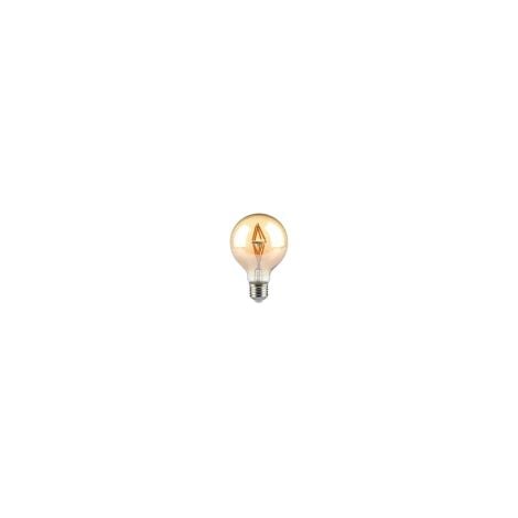 V Tac Led Gl Hbirne E W G Filament Amber K