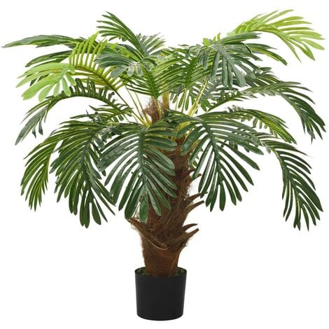 Palmier Cycas Artificiel Plante Artificielle Avec Pot Cm Vert