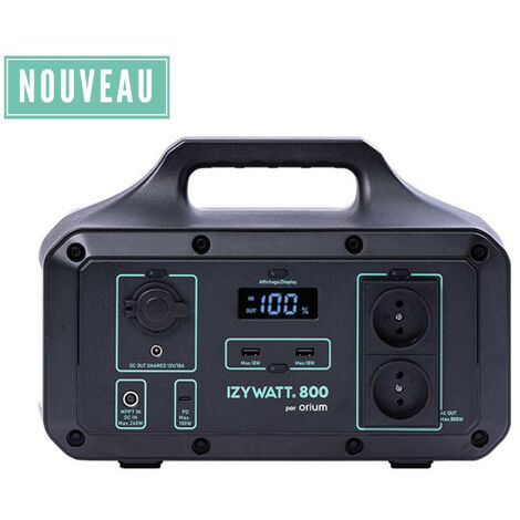 Pack Station D Nergie Portative Izywatt Et Panneau Solaire W