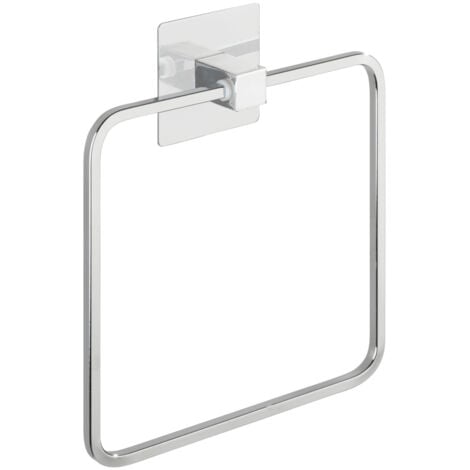 WENKO Porte Serviette Salle De Bain Mural Quadro Anneau Porte