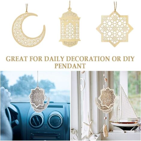 Lycxames St Ck H Lzerne Eid Al Fitr Ornamente Diy Eid Ornament