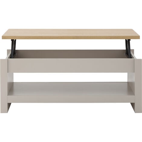 Gfw Lancaster Lift Up Coffee Table Grey