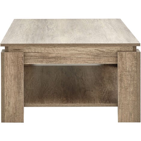 GFW Canyon Oak Coffee Table Grey Oak