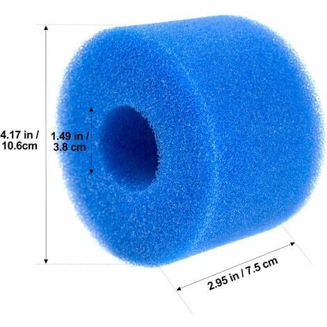 Filtro Esponja Tipo S Filtros De Espuma Para Piscina Cartucho De
