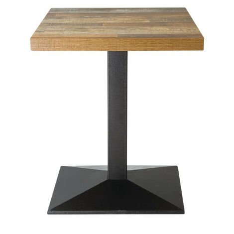 Plateau De Table Carr Effet Bois Vieilli X Mm