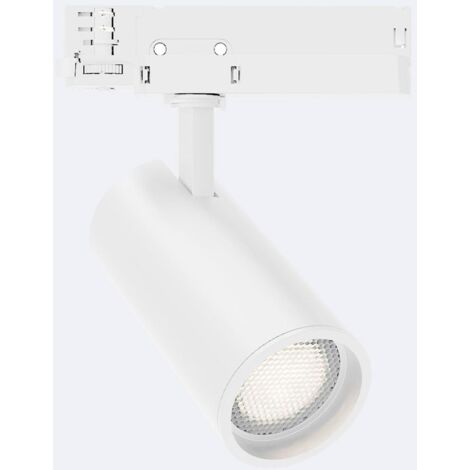 Spot LED Fasano Anti éblouissement 30W pour Rail Triphasé No Flicker