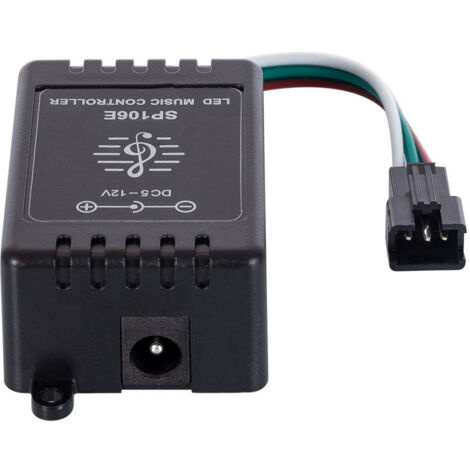 Contr Leur Variateur Musical Rgbic Digital Spi V Dc Ruban Led Avec