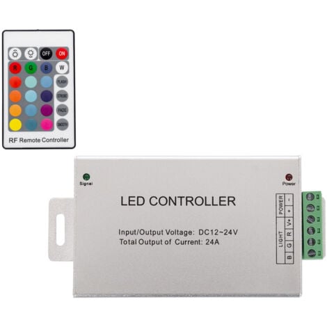 Contr Leur Variateur Ruban Led Rgb V Dc Avec Contr Le Rf Haute