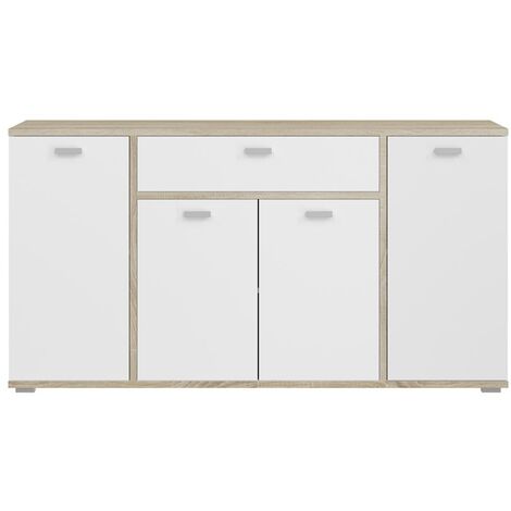 Cosmo Buffet Portes Tiroir Blanc Ch Ne D Cor