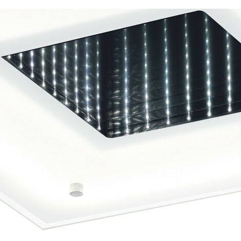 Eglo Applique Murale Plafonnier Led Licosa Blanc Led Led Max W W