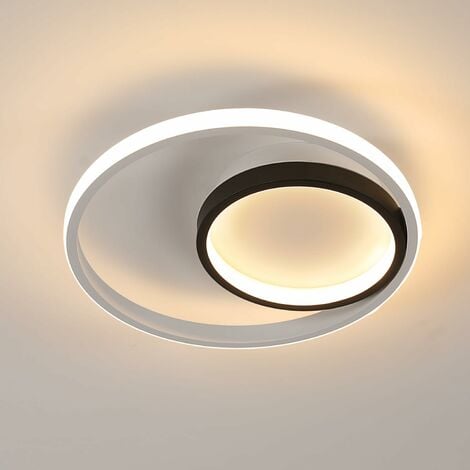 Aiskdan Plafonnier Led Moderne W Luminaire Plafonnier Ronde En