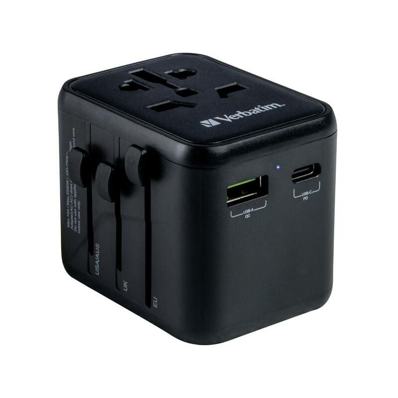 Verbatim 49544 Adattatore Da Viaggio Universal Travel Adapter UTA 02