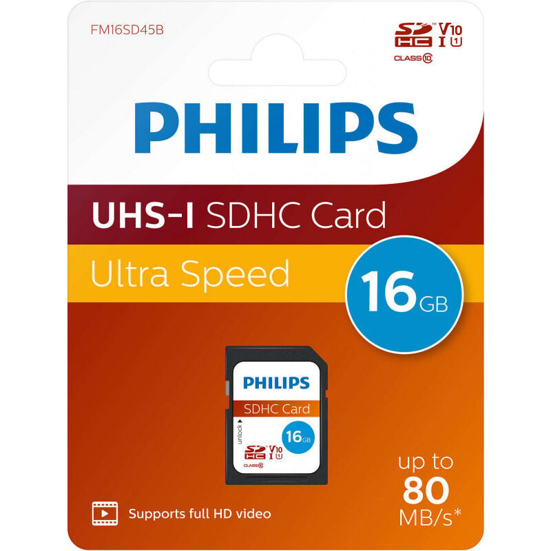 Philips Sd Sdhc Card Gb Class High Capacity Sd Sdhc Fm Sd B