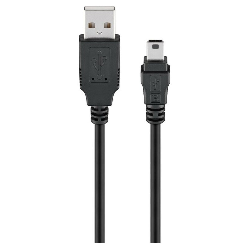 goobay Câble Hi Speed USB 2 0 Noir 1 m 45740