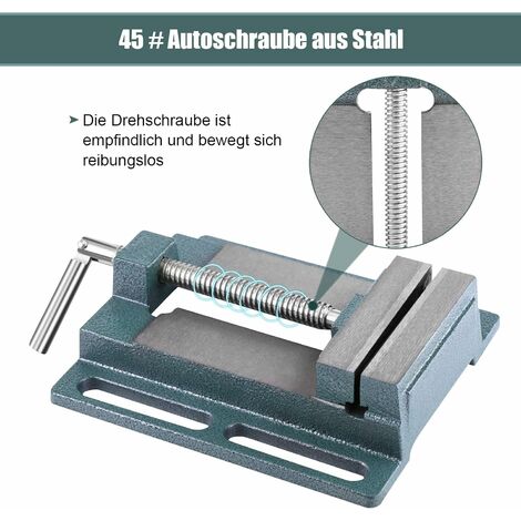 Tau De Machine Mm Etau Pour Perceuse Colonne Avec Design De