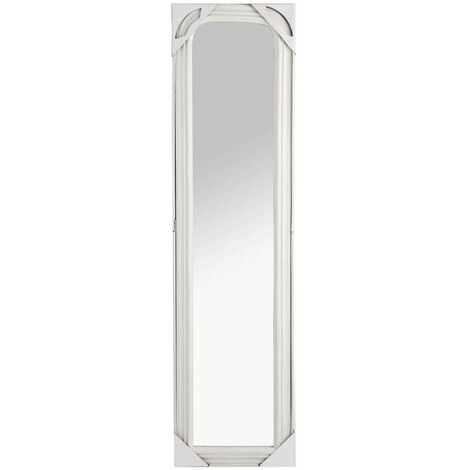 Miroir sur pied Adèle blanc H160cm Atmosphera créateur d intérieur