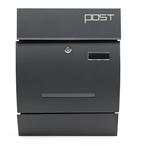 Wiltec Bo Te Aux Lettres Murale Ou Sur Pied Design Porte Journaux V