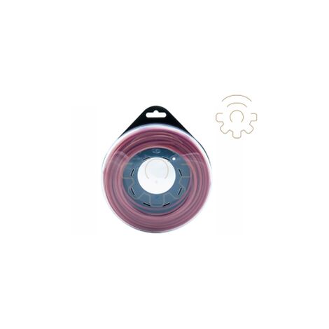 Fil Nylon Alumade Rouge 60 Mt Pour DA Broussailleuse A Section Ronde 3