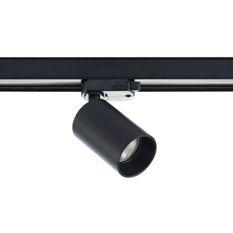 Track Lighting Phase Brinja Modern In Black Made Of Metal For E G