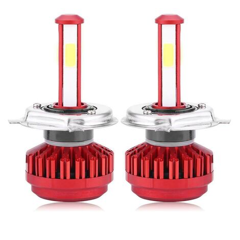 2x H4 HB2 9003 Kit Phares LED Phare 4000LM Ampoules Lampe Blanc AM L H