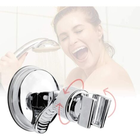 Support De Douche Rotation Ventouse Support De Douche Reglable