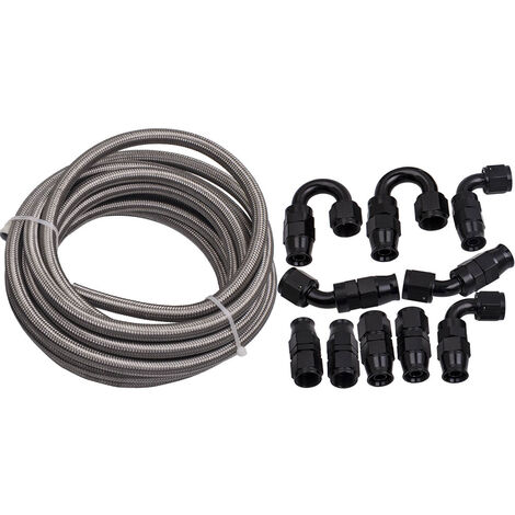 Ligne De Carburant 20FT AN 8 Fitting Raccords Kit D Adaptateur De Tuyau