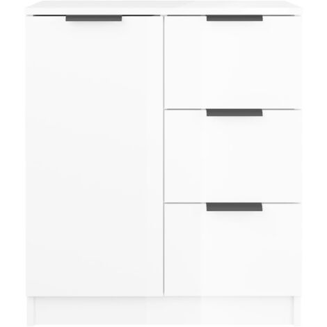 Prolenta Premium Sideboard Hochglanz Wei X X Cm