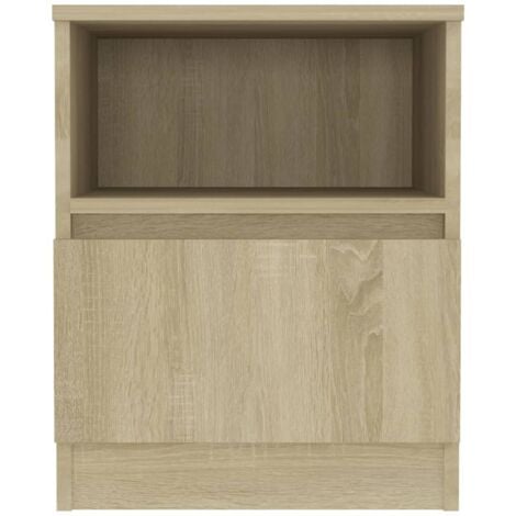 Maison Exclusive Nachttische 2 Stk Sonoma Eiche 40x40x50 Cm