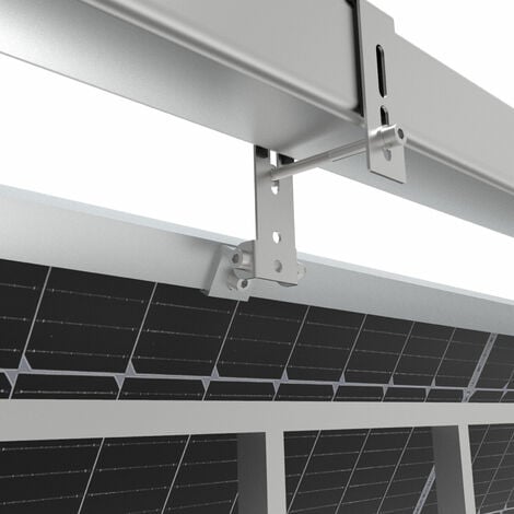 Nuasol Balkonkraftwerkhalterung Gel Nder Befestigung Solarmodule