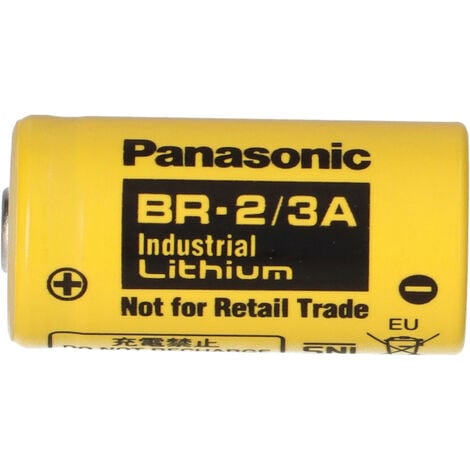 Panasonic Lithium Batterie BR 2 3A 3V 1200mAh BR 2 3A