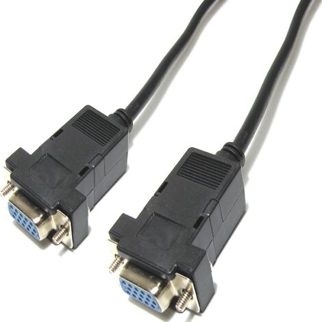 Cablemarkt Cable De V Deo Vga Con Apantallado B Sico Y Con Conectores