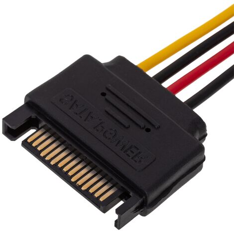 Cablemarkt Cable Conversor De Alimentaci N Molex Pin Hembra A Sata