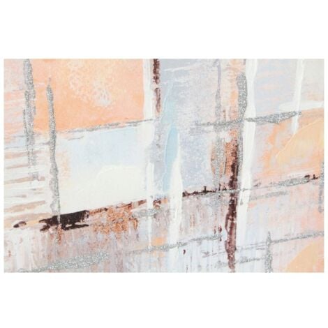 Cuadro DKD Home Decor Squares Abstracto 100 X 3 X 100 Cm Moderno 2