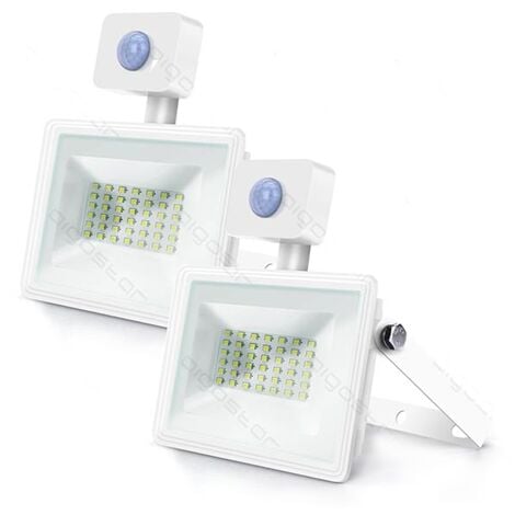 Spot Led Slim W Smd Avec D Tecteur De Mouvement K Naturel Ip A