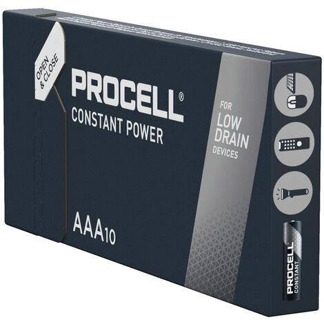 Duracell Procell Constant Alkaline LR3 Micro AAA Batterie MN 2400 1 5V