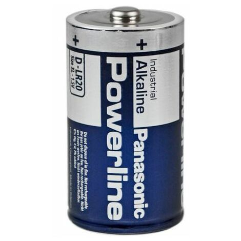 Panasonic Industrial Powerline LR20 Mono D Alkaline Batterie Bulk