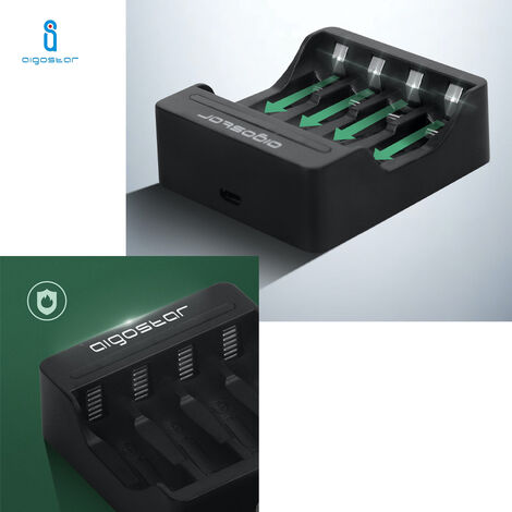 CARICA BATTERIE UNIVERSALE 4 SLOT PER PILE RICARICABILI Ni MH E Ni Cd