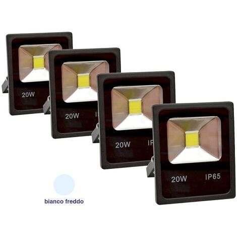 Foco Led Exterior W Slim Piezas Ip Luz Fria