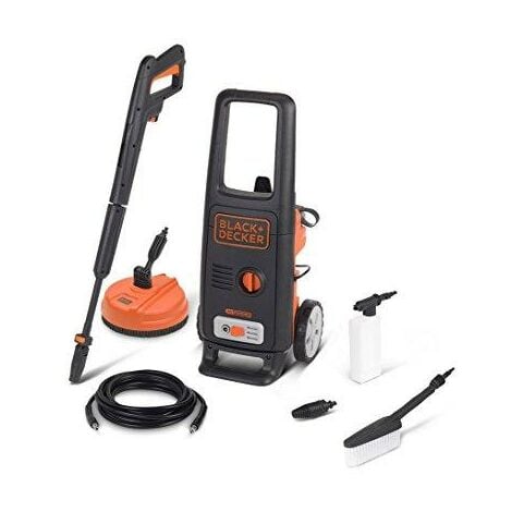 Black Decker BXPW1600PE Nettoyeur Haute Pression Avec Patio Cleaner Et