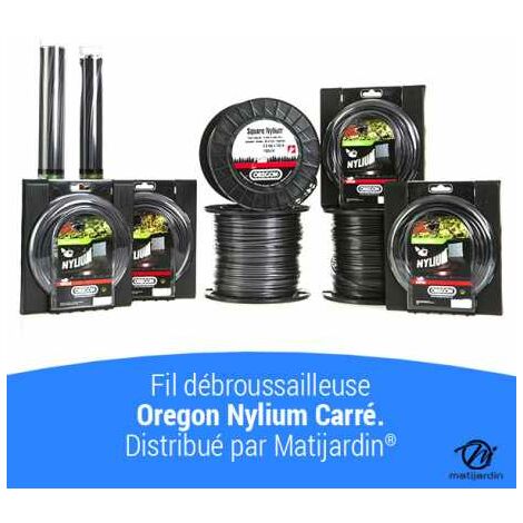 Fil Nylon Oregon Nylium Mm X M Carr Bobine Fil