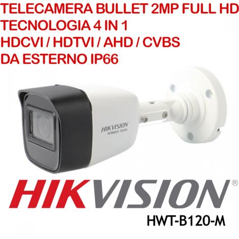 Telecamera Bullet Hikvision Hiwatch HWT B120M 2 0 Megapixel Full HD 4