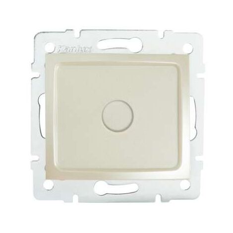 Obturateur Encastrable Domo Blanc Perle