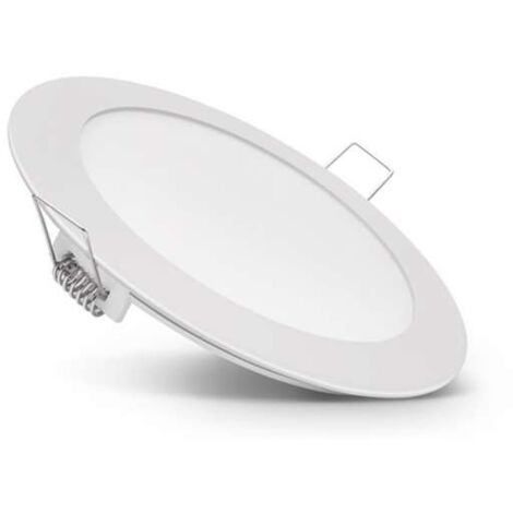 Plafonnier LED Rond Extra Plat 12W 840lm 96W 170mm Blanc Naturel 4500K