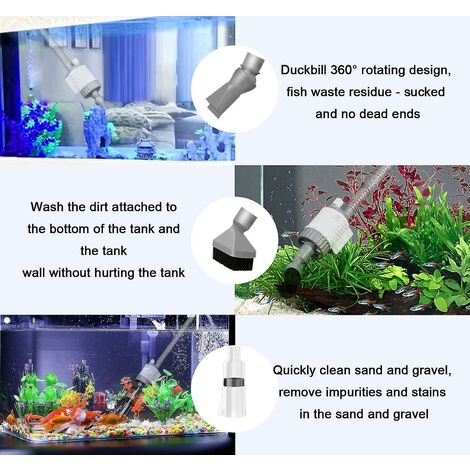 Nettoyeur De Gravier D Aquarium En Lectrique Sous Vide R Servoir