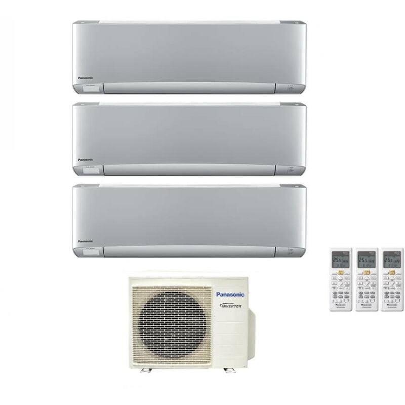 Panasonic Trial Split Inverter Air Conditioner Series Etherea Silver